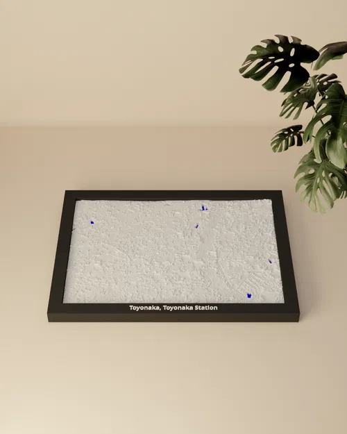 Toyonaka, ga Toyonaka, Nhật Bản - Mô hình thu nhỏ 3D - Image 2