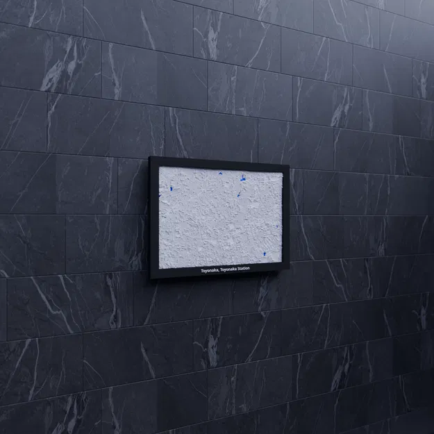 Toyonaka, ga Toyonaka, Nhật Bản - Mô hình thu nhỏ 3D - Image 6