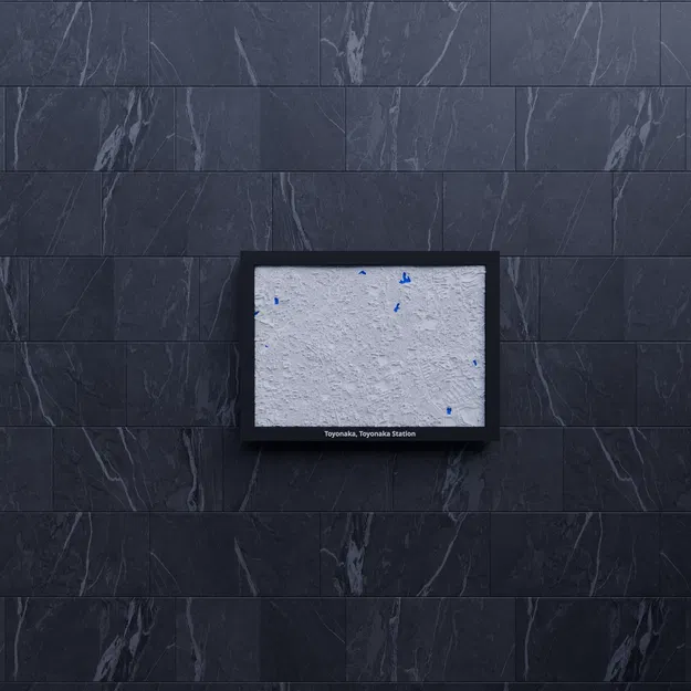 Toyonaka, ga Toyonaka, Nhật Bản - Mô hình thu nhỏ 3D - Image 7