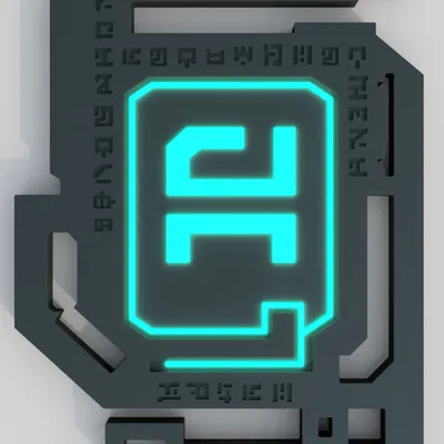 Subnautica Alien Tablets – Tablet của Precursor (2 phần, in 2 màu)