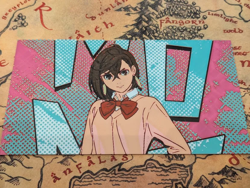 Momo Ayase từ DanDaDan (Hueforge) - Image 2