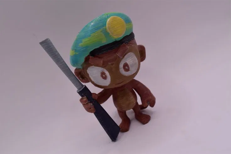 Sniper Monkey (BTD 6) – Figurine Khỉ Bắn Tỉa - Image 2