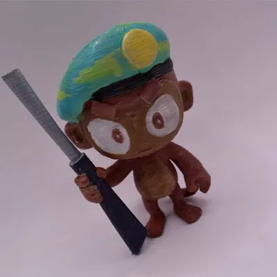 Sniper Monkey (BTD 6) – Figurine Khỉ Bắn Tỉa