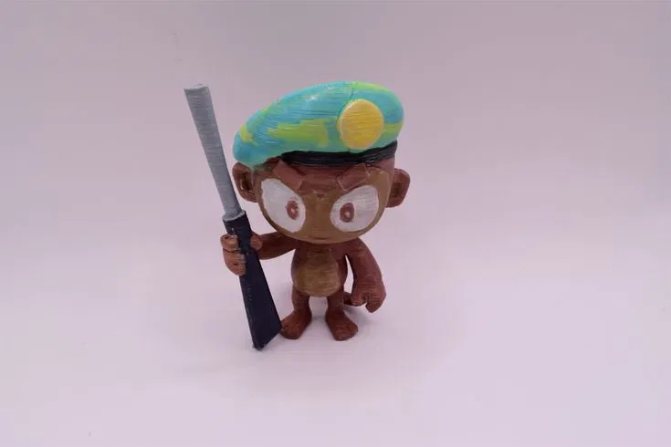 Sniper Monkey (BTD 6) – Figurine Khỉ Bắn Tỉa - Image 4