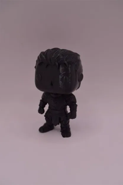 Metin 2 Warrior – Mô hình tượng chibi stylized để in 3D - Image 3