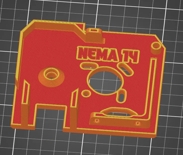 Khung Trái NEMA 14 (Frame Left NEMA 14) - Image 1