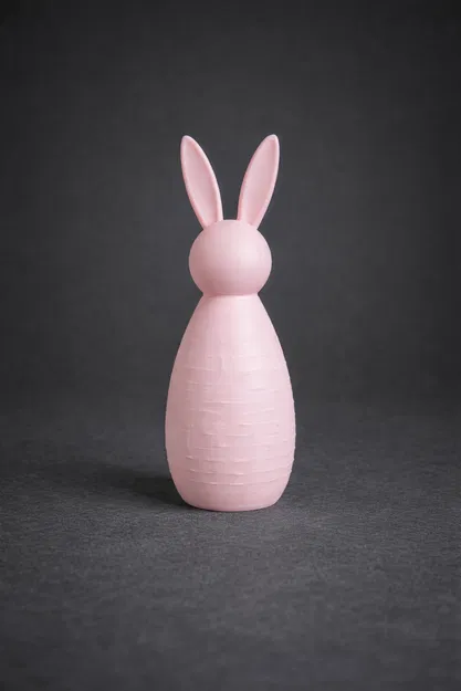 Thỏ Phục Sinh Tối Giản – Trang Trí Mùa Xuân Đơn Giản (3D Print) - Image 1