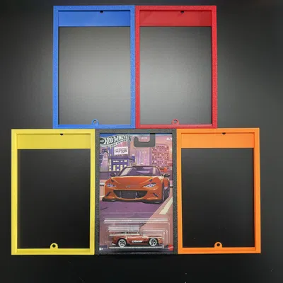 Khung trang trí treo tường Hot Wheels Silver Series