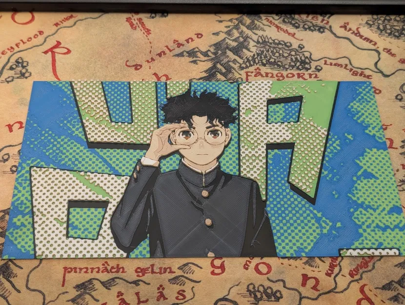 Ken “Okarun” Takakura (DanDaDan) – HueForge - Image 2