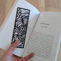 Bookmark lá và hoa cây Tradescantia - Thumbnail 1