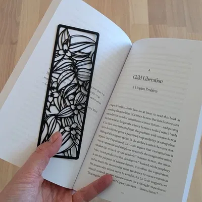 Bookmark lá và hoa cây Tradescantia