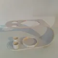Giá đỡ kem đánh răng và bàn chải (in 3D) tối giản - Thumbnail 2