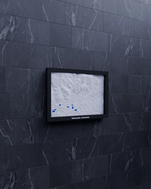 Takarazuka, Yamamoto, Japan - 3D Miniature (Mô hình địa hình thu nhỏ 3D) - Image 4