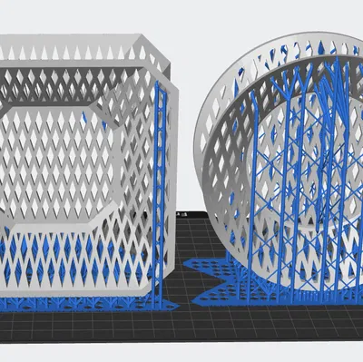 Khay rửa resin 100mm tối thiểu support (waste ít) cho IPA/magnet stirrer