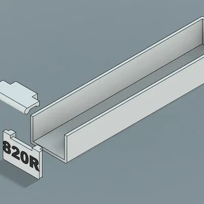 Ngăn kéo lưu trữ điện trở 10mm x 15mm x 70mm