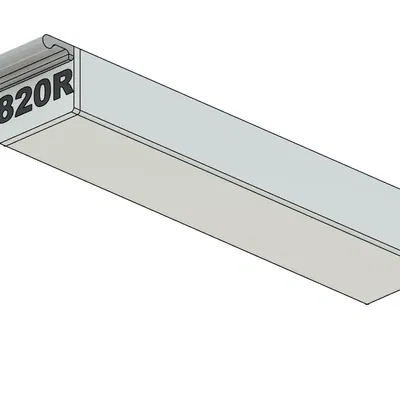 Ngăn kéo lưu trữ điện trở 10mm x 15mm x 70mm