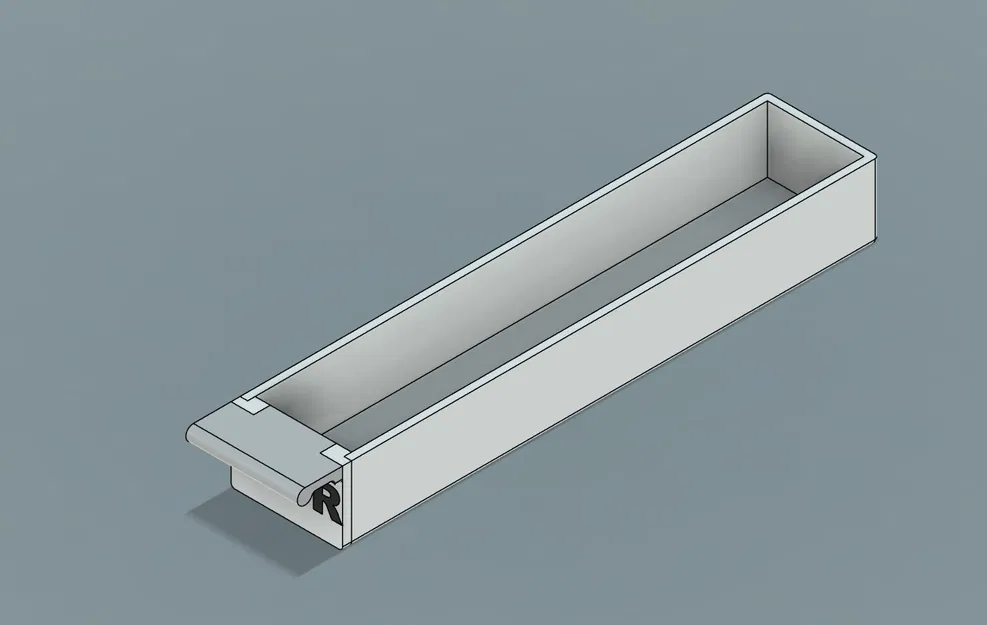 Ngăn kéo lưu trữ điện trở 10mm x 15mm x 70mm - Image 3