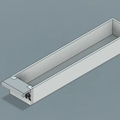 Ngăn kéo lưu trữ điện trở 10mm x 15mm x 70mm