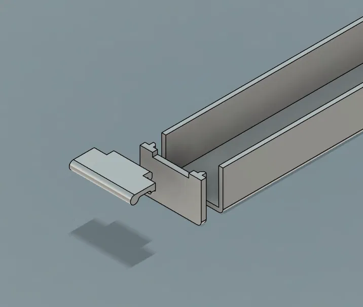 Ngăn kéo lưu trữ điện trở 10mm x 15mm x 70mm - Image 4