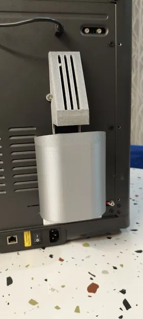 Máng Poop Chute kèm thùng hứng tháo rời cho Flashforge AD5X - Image 2