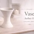Aether 01 — Bình Hoa Xoắn Ốc Phong Cách Gallery - Thumbnail 1