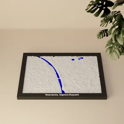 Takarazuka, Nigawa-Obayashi, Japan - 3D Miniature