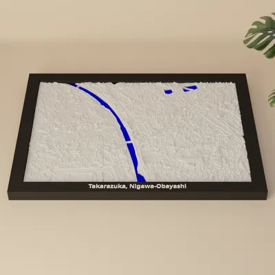 Takarazuka, Nigawa-Obayashi, Japan - 3D Miniature