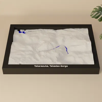 Mô hình thu nhỏ 3D Takarazuka, Takedao Gorge, Nhật Bản