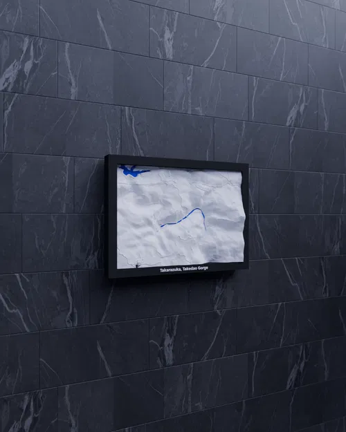 Mô hình thu nhỏ 3D Takarazuka, Takedao Gorge, Nhật Bản - Image 4