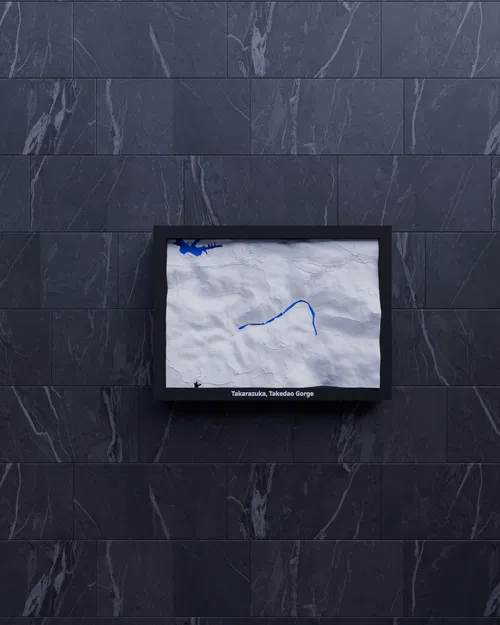 Mô hình thu nhỏ 3D Takarazuka, Takedao Gorge, Nhật Bản - Image 5