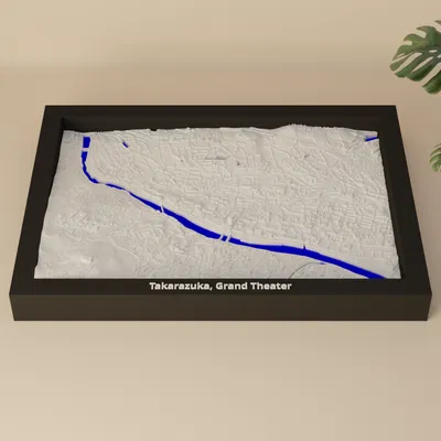 Takarazuka, Grand Theater, Japan - Mô hình thu nhỏ 3D