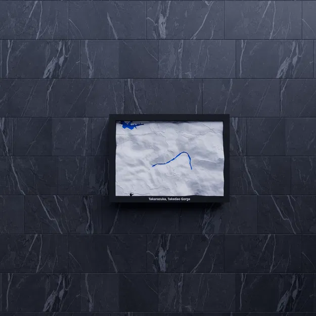 Mô hình thu nhỏ 3D Takarazuka, Takedao Gorge, Nhật Bản - Image 7