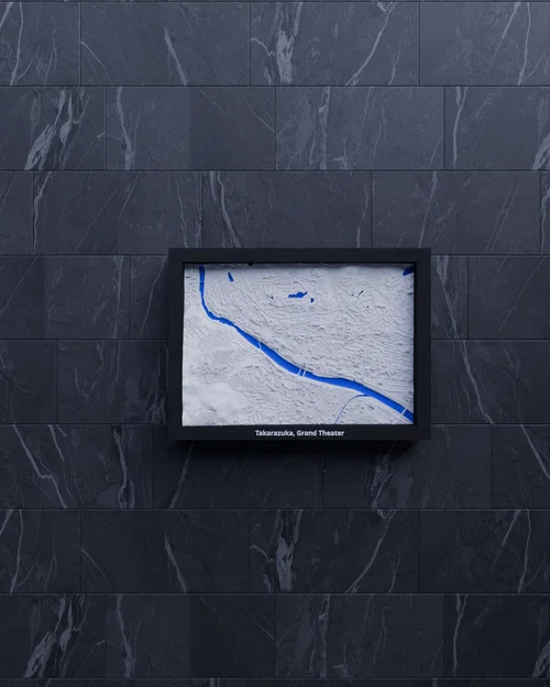 Takarazuka, Grand Theater, Japan - Mô hình thu nhỏ 3D - Image 5