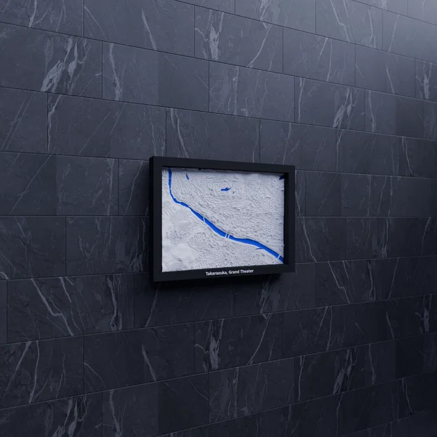 Takarazuka, Grand Theater, Japan - Mô hình thu nhỏ 3D - Image 6