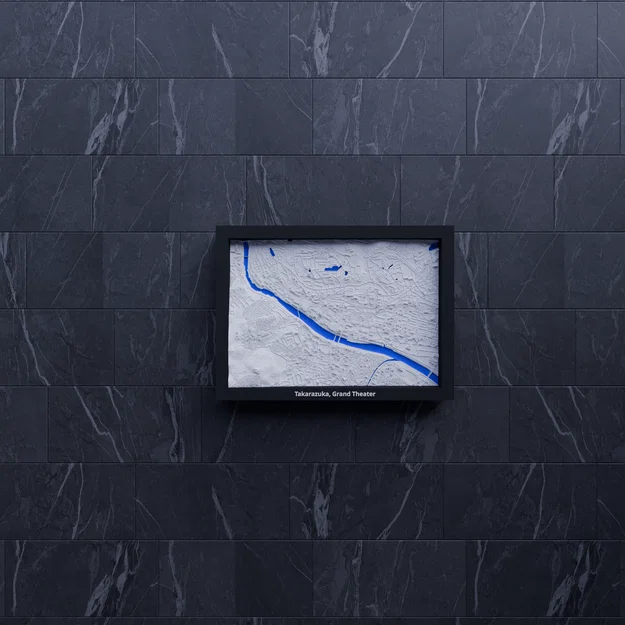 Takarazuka, Grand Theater, Japan - Mô hình thu nhỏ 3D - Image 7