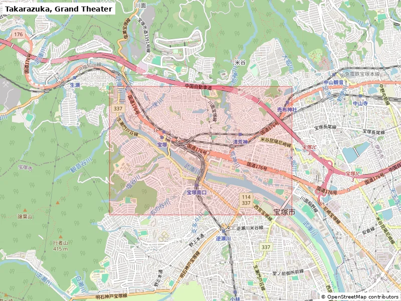 Takarazuka, Grand Theater, Japan - Mô hình thu nhỏ 3D - Image 8