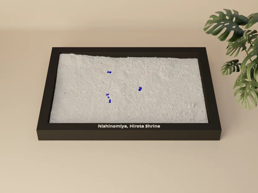 Nishinomiya, Hirota Shrine, Japan - Bản thu nhỏ 3D - Image 1
