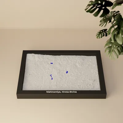 Nishinomiya, Hirota Shrine, Japan - Bản thu nhỏ 3D