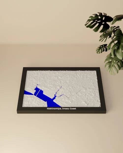 Nishinomiya, Imazu Coast, Japan - Bản thu nhỏ 3D - Image 1