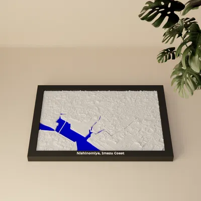 Nishinomiya, Imazu Coast, Japan - Bản thu nhỏ 3D