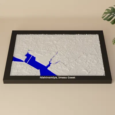 Nishinomiya, Imazu Coast, Japan - Bản thu nhỏ 3D