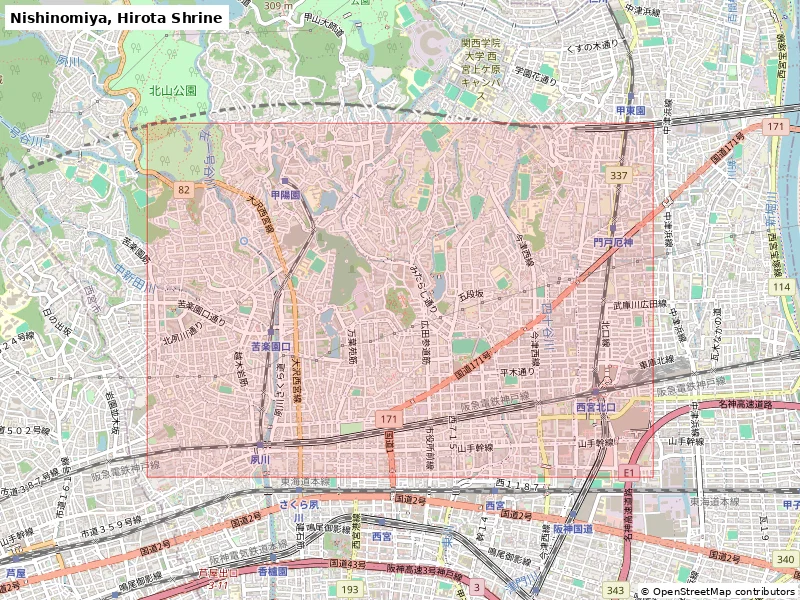 Nishinomiya, Hirota Shrine, Japan - Bản thu nhỏ 3D - Image 8