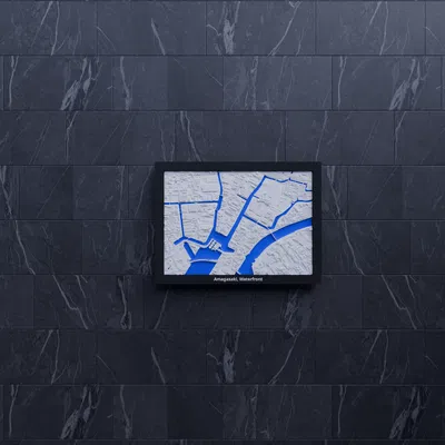 Amagasaki, Waterfront, Nhật Bản - Mô hình thu nhỏ 3D