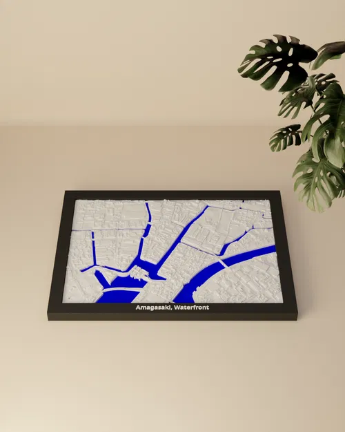 Amagasaki, Waterfront, Nhật Bản - Mô hình thu nhỏ 3D - Image 2