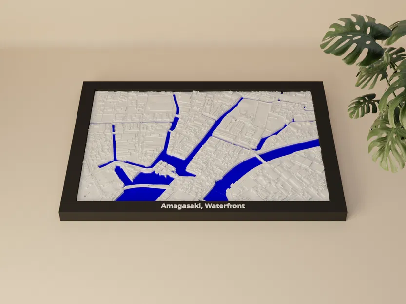 Amagasaki, Waterfront, Nhật Bản - Mô hình thu nhỏ 3D - Image 3