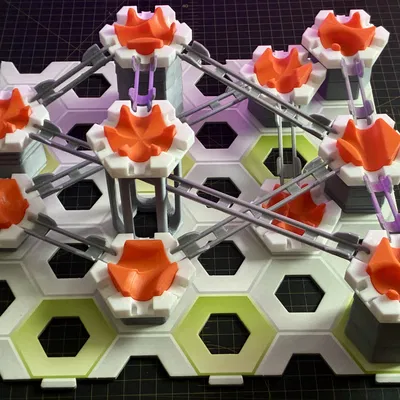 Ray tương thích Gravitrax 70/130/190/250/310mm - In không cần support