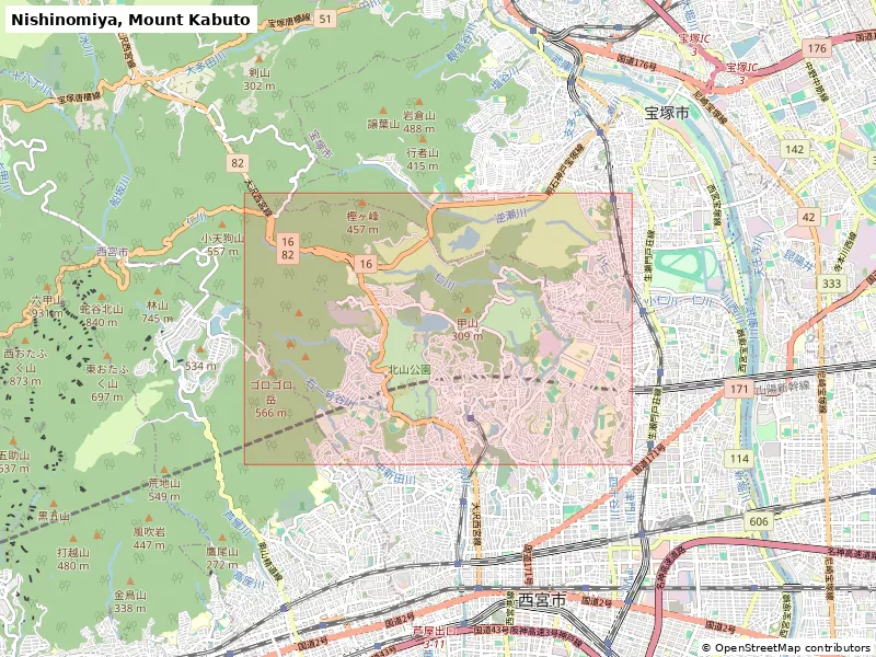 Nishinomiya, Mount Kabuto, Japan - 3D Miniature | Mô hình địa hình thu nhỏ 3D - Image 8