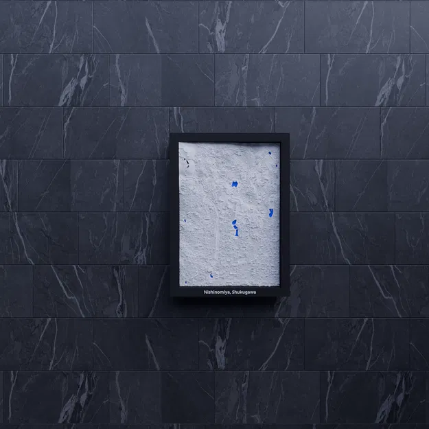 Nishinomiya, Shukugawa, Japan - Mô hình thu nhỏ 3D - Image 7