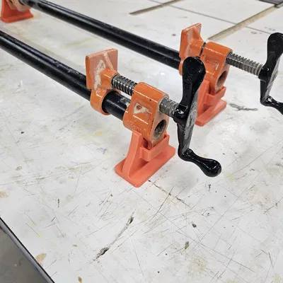 Pony pipe clamp support riser (miếng kê đỡ & cân bằng)