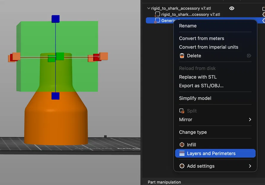 Adapter Rigid Shop Vac 2 1/4" sang phụ kiện Shark dạng taper (kèm STEP) - Image 2